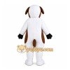 White Dog Mascot Costume for Events and Promotions White Dog Mascot Costume for Events and Promotions