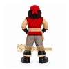 Red Pirate Mascot Costume for School Events Red Pirate Mascot Costume for School Events