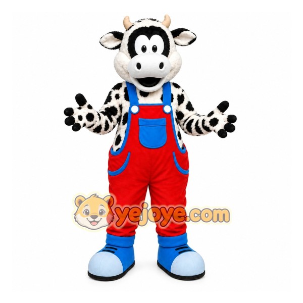 White Cow Mascot Costume for Events and Promotions White Cow Mascot Costume for Events and Promotions