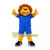Blue Lion Mascot Costume for Sports Events Blue Lion Mascot Costume for Sports Events