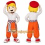 Orange Boy Mascot Costume for Events and Promotions