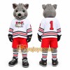 Gray Mouse Mascot Costume for Sports Events Gray Mouse Mascot Costume for Sports Events
