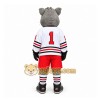 Gray Mouse Mascot Costume for Sports Events Gray Mouse Mascot Costume for Sports Events