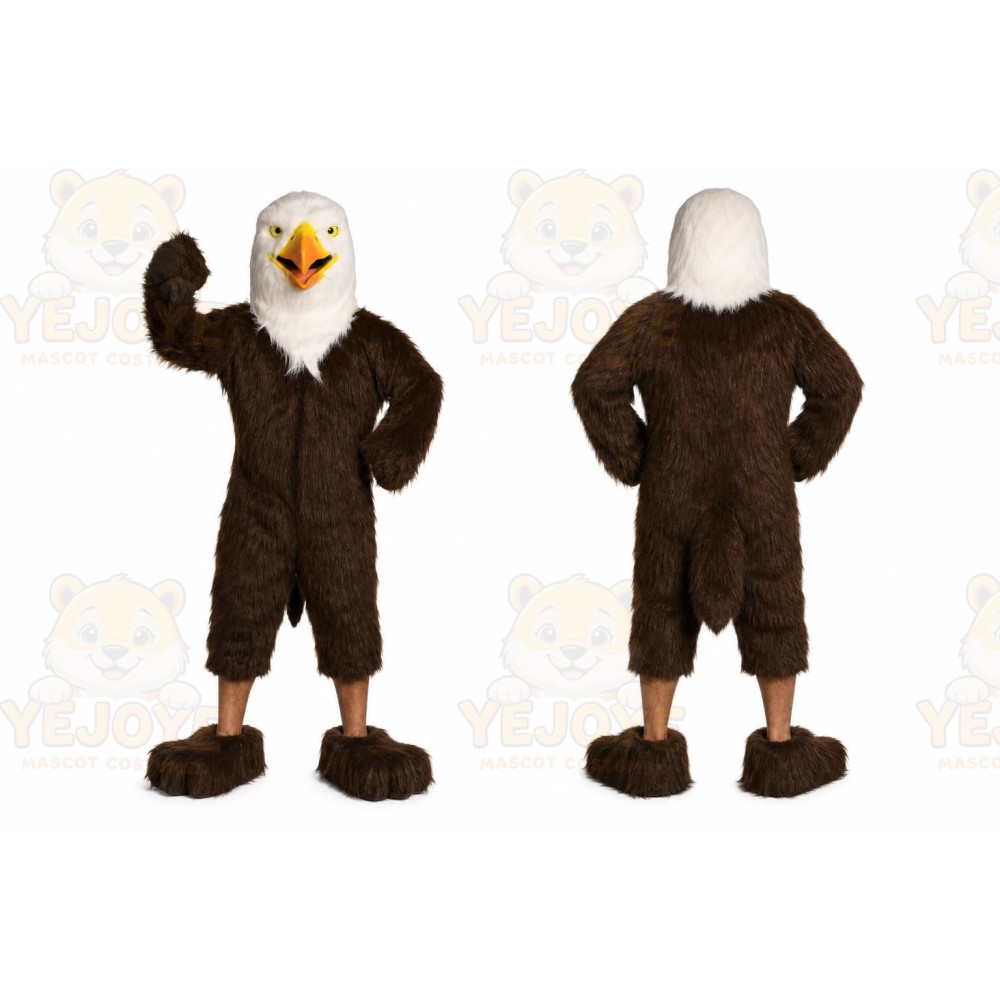 Brown Eagle Mascot Costume for Events and Promotions