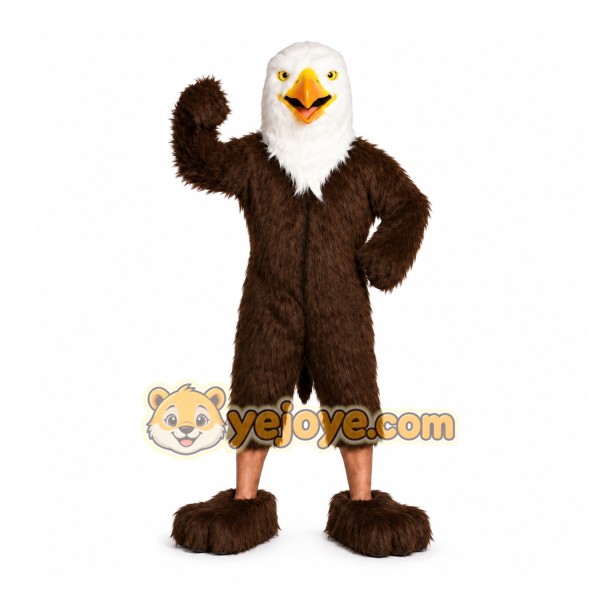 Brown Eagle Mascot Costume for Events and Promotions