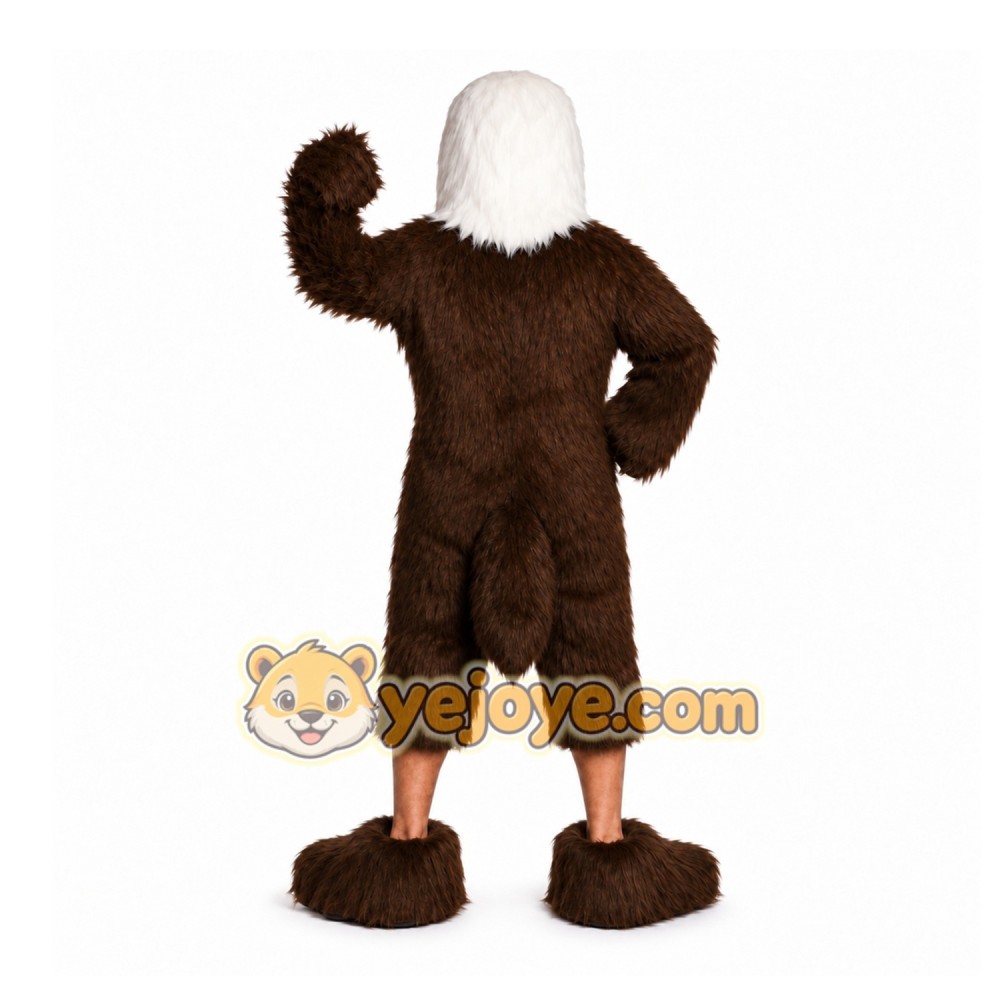 Brown Eagle Mascot Costume for Events and Promotions Brown Eagle Mascot Costume for Events and Promotions