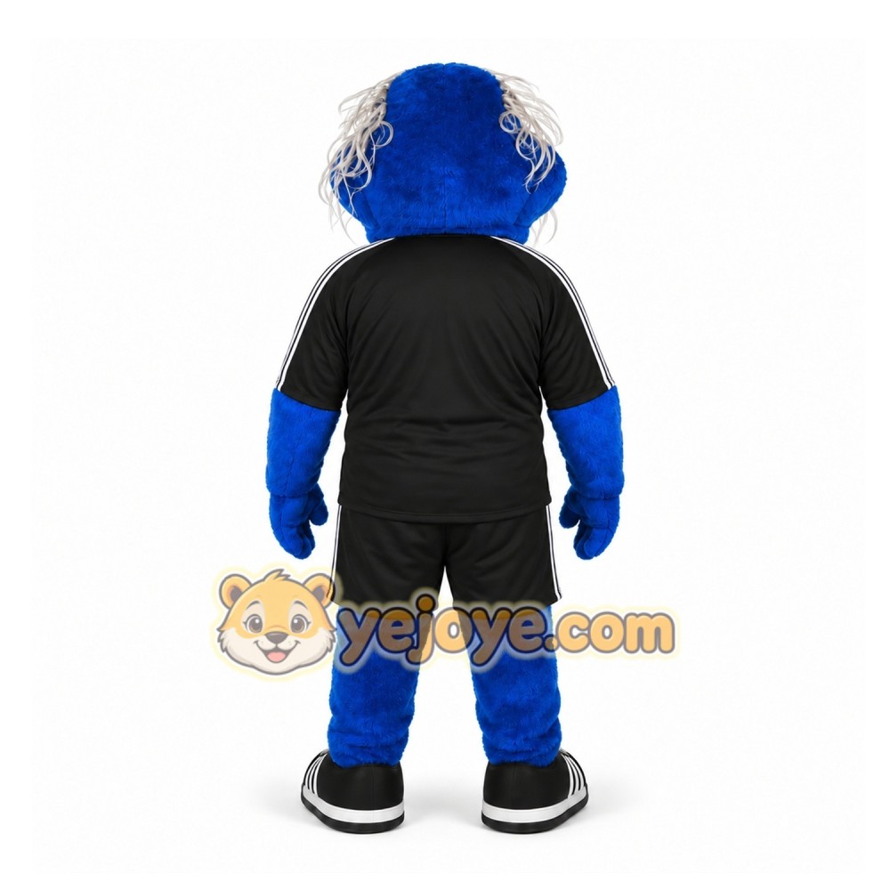 Blue Monster Mascot Costume for Sports Events Blue Monster Mascot Costume for Sports Events