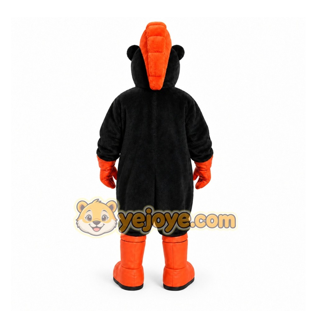 Black Horse Mascot Costume for Sports Events Black Horse Mascot Costume for Sports Events
