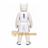 White Dog Mascot Costume for Sports Events White Dog Mascot Costume for Sports Events