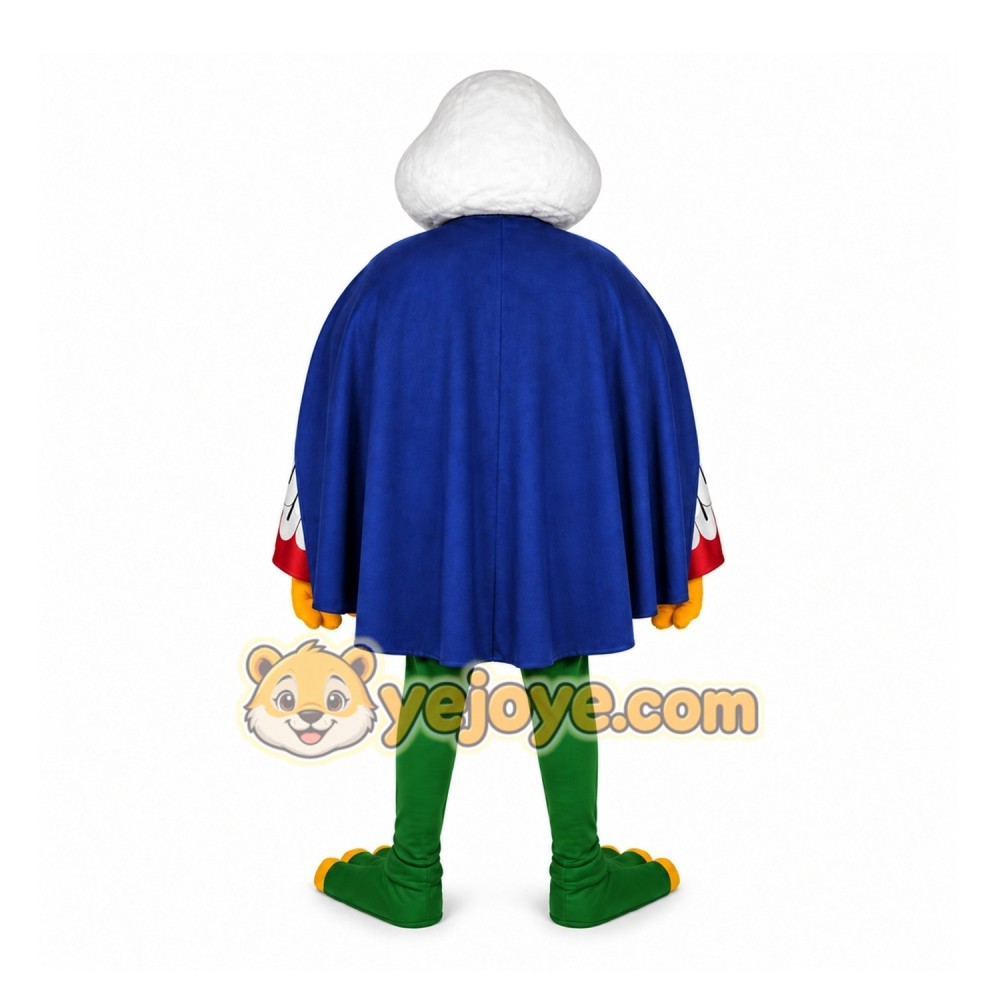 Green Eagle Mascot Costume for School Events Green Eagle Mascot Costume for School Events