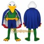 Green Eagle Mascot Costume for School Events