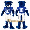Blue Panther Mascot Costume for Sports Events