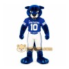 Blue Panther Mascot Costume for Sports Events Blue Panther Mascot Costume for Sports Events