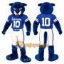 Blue Panther Mascot Costume for Sports Events