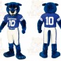 Blue Panther Mascot Costume for Sports Events