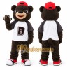 Black Bear Mascot Costume for Sports Events Black Bear Mascot Costume for Sports Events