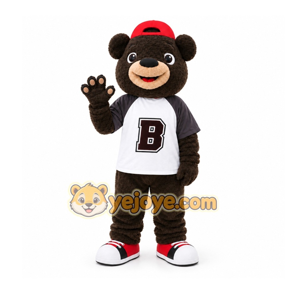 Black Bear Mascot Costume for Sports Events Black Bear Mascot Costume for Sports Events