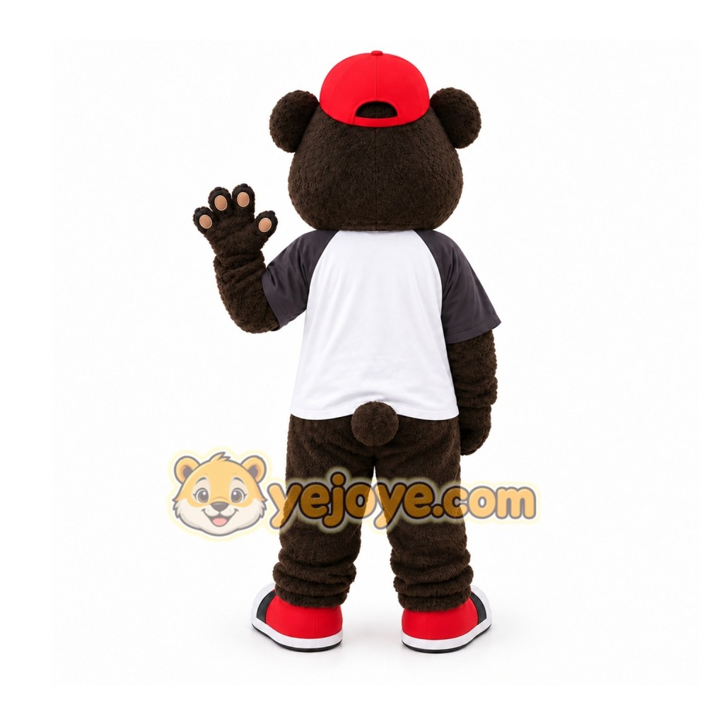 Black Bear Mascot Costume for Sports Events Black Bear Mascot Costume for Sports Events