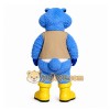 Blue Bear Mascot Costume for Events and Promotions