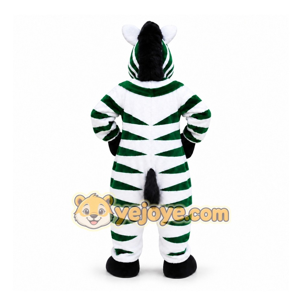 White Zebra Mascot Costume for Events and Promotions White Zebra Mascot Costume for Events and Promotions