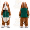 Brown Dog Mascot Costume for Children's Events