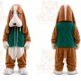 Brown Dog Mascot Costume for Children's Events