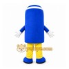 Blue Can Mascot Costume for Corporate Events