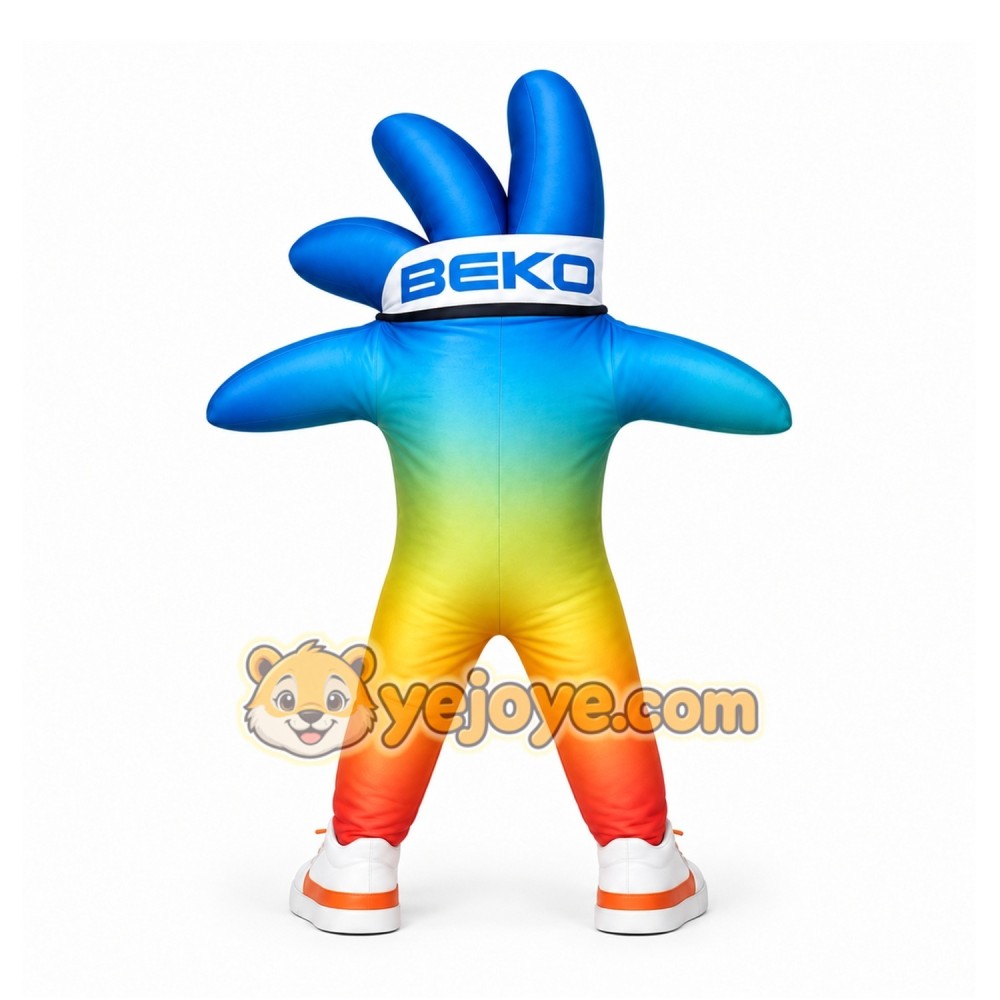Orange Starfish Mascot Costume for Events and Promotions