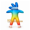 Orange Starfish Mascot Costume for Events and Promotions