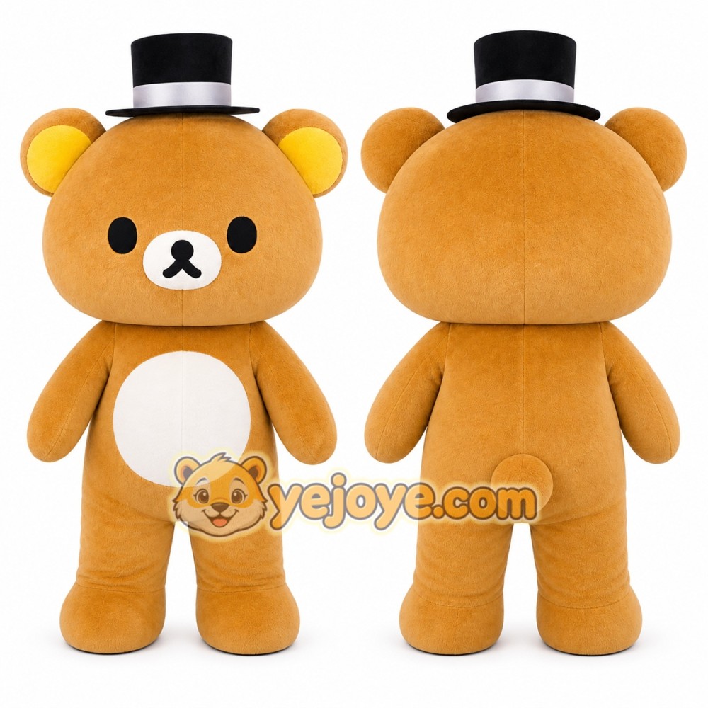 Brown Bear Mascot Costume for Children's Events Brown Bear Mascot Costume for Children's Events