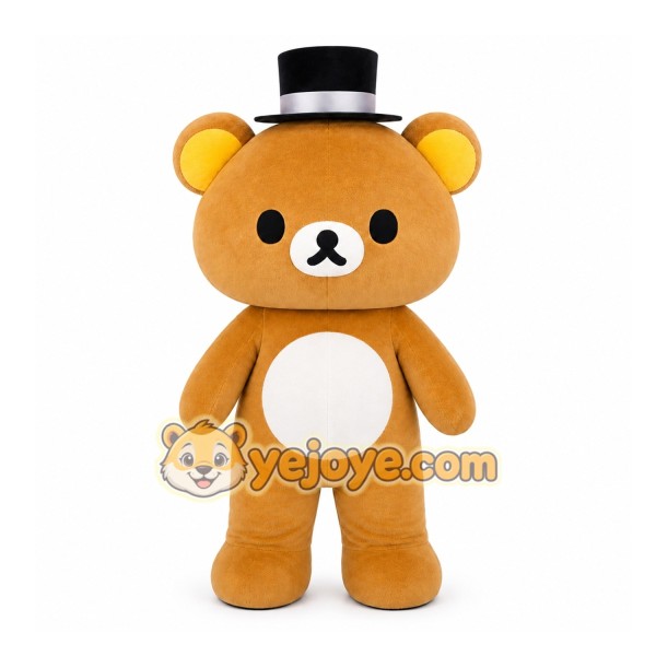 Brown Bear Mascot Costume for Children's Events