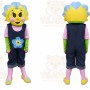 Yellow Flower Mascot Costume for Events and Promotions