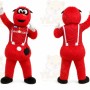 Red Monster Mascot Costume for Events and Promotions