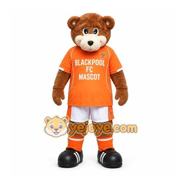 Brown Bear Mascot Costume for Sports Events