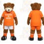 Brown Bear Mascot Costume for Sports Events