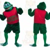 Green Frog Mascot Costume for Events and Promotions