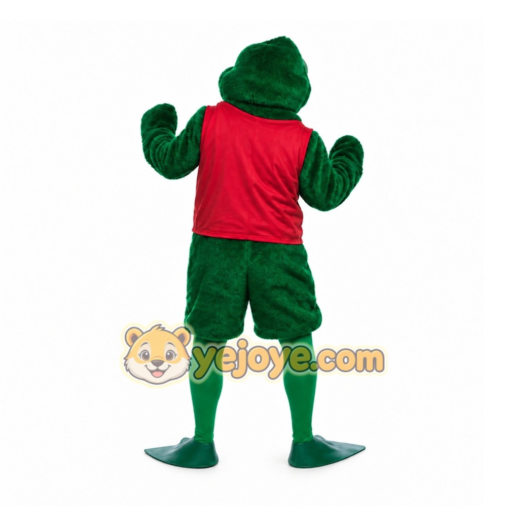Green Frog Mascot Costume for Events and Promotions Green Frog Mascot Costume for Events and Promotions