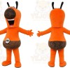 Orange Ant Mascot Costume for Children's Events