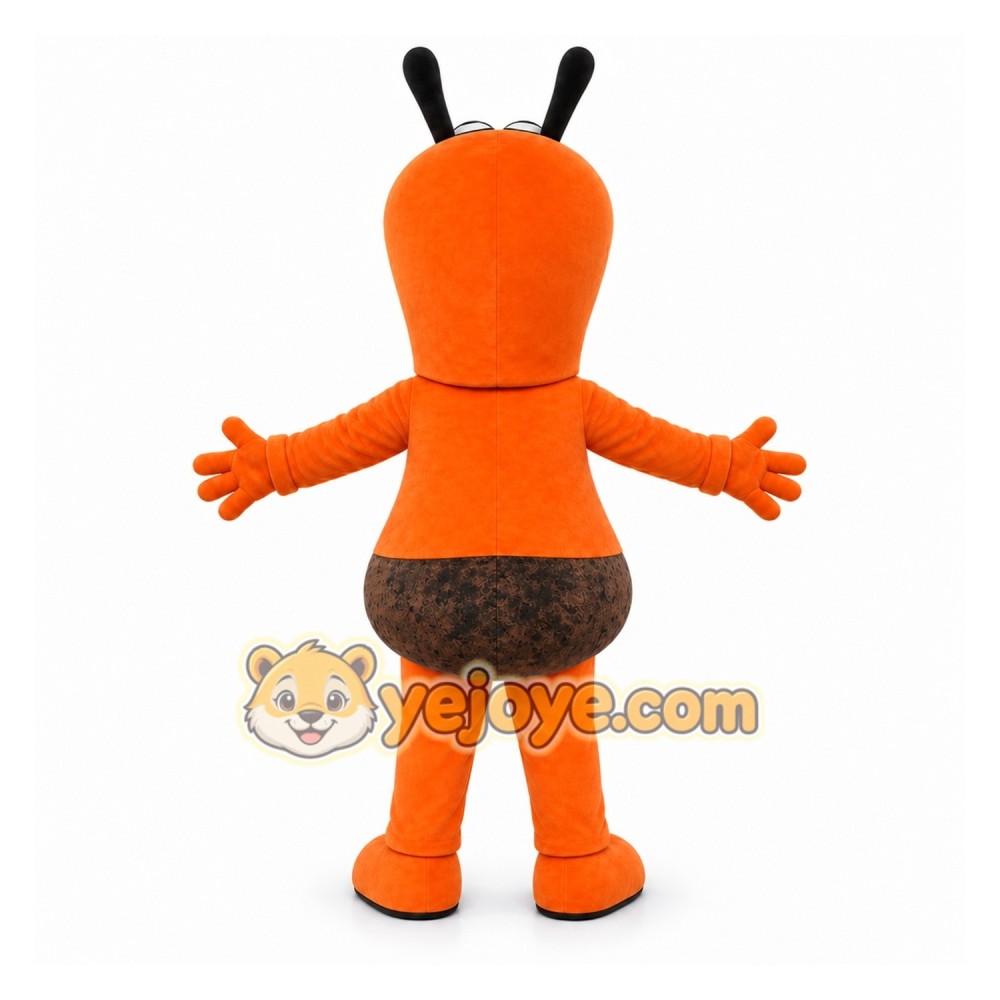 Orange Ant Mascot Costume for Children's Events Orange Ant Mascot Costume for Children's Events