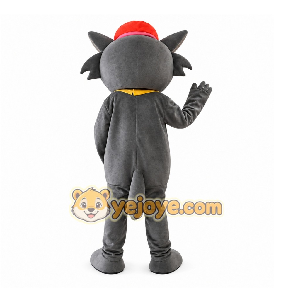 Gray Wolf Mascot Costume for Events and Promotions Gray Wolf Mascot Costume for Events and Promotions