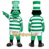 Green Human Mascot Costume for Sports Events