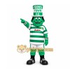 Green Human Mascot Costume for Sports Events