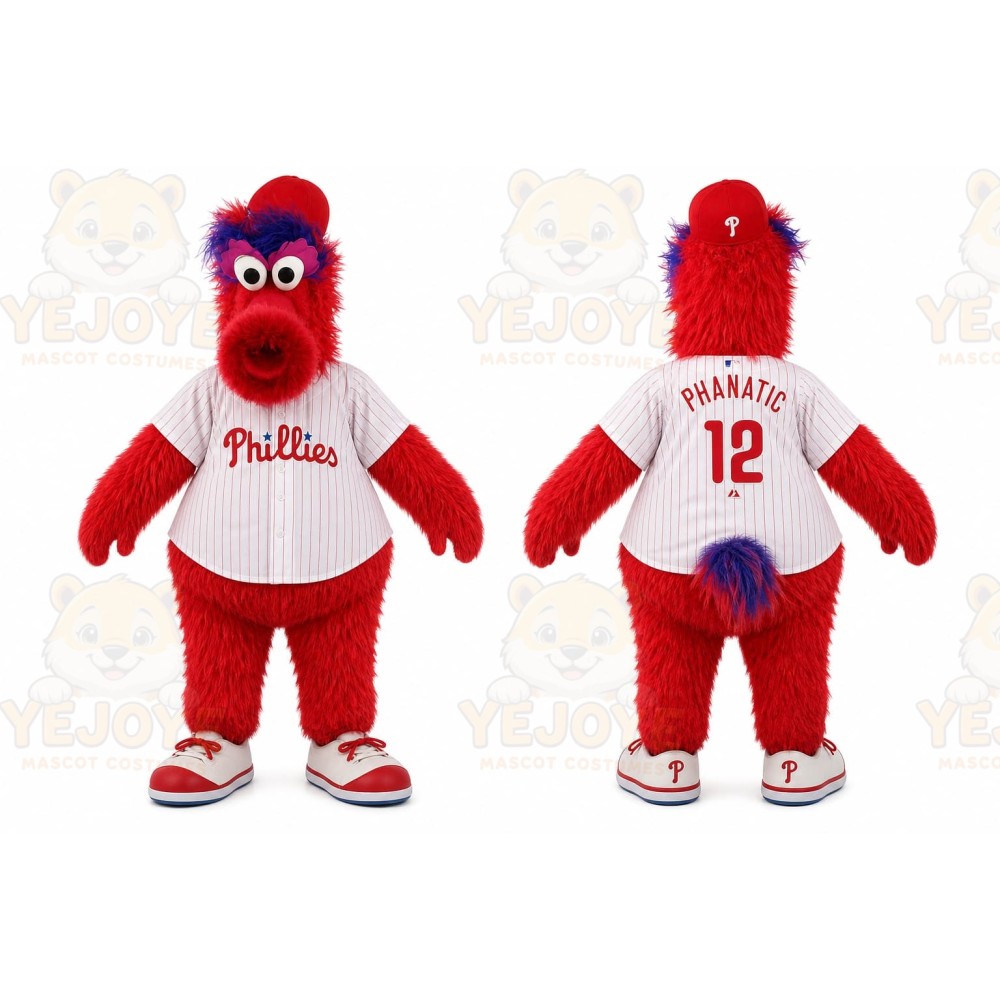 Red Bird Mascot Costume for Sports Events