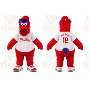 Red Bird Mascot Costume for Sports Events