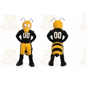 Yellow Bee Mascot Costume for Sports Events