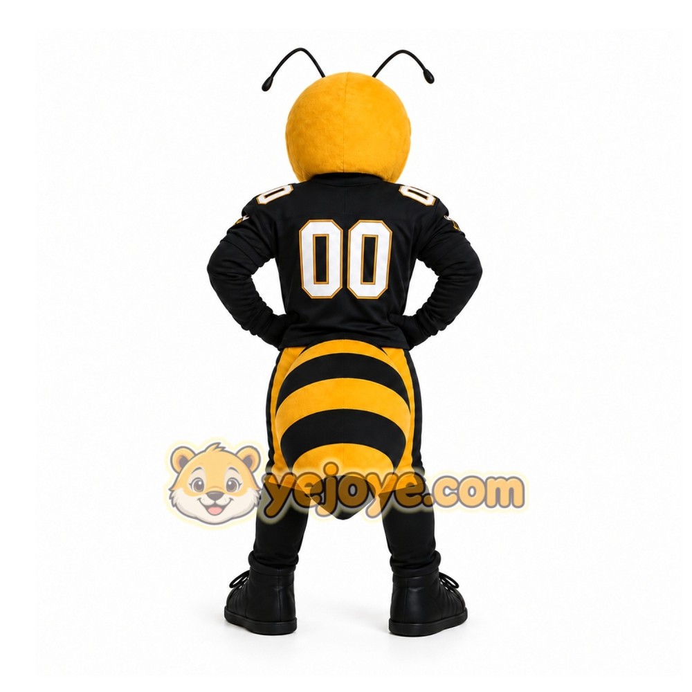 Yellow Bee Mascot Costume for Sports Events Yellow Bee Mascot Costume for Sports Events