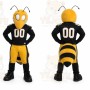 Yellow Bee Mascot Costume for Sports Events