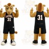 Brown Bull Mascot Costume for Sports Events