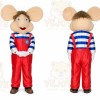Red Mouse Mascot Costume for Children's Events