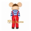 Red Mouse Mascot Costume for Children's Events